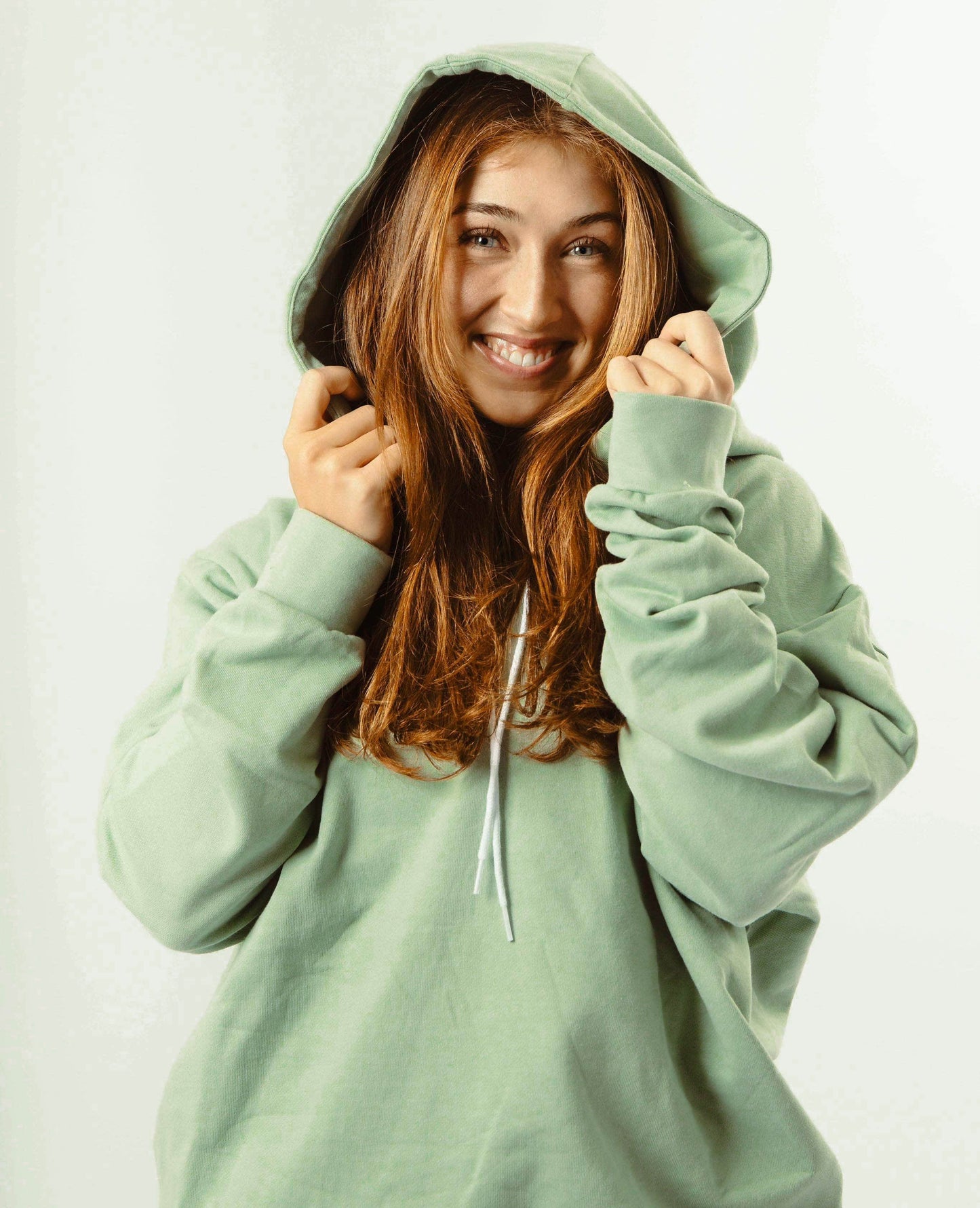 Hoodie Palm Tree Wave - Green