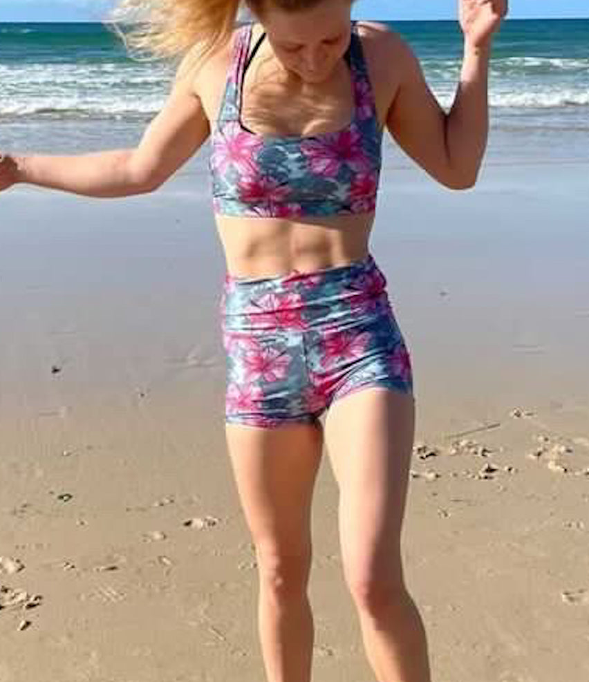 best patterned booty shorts for women