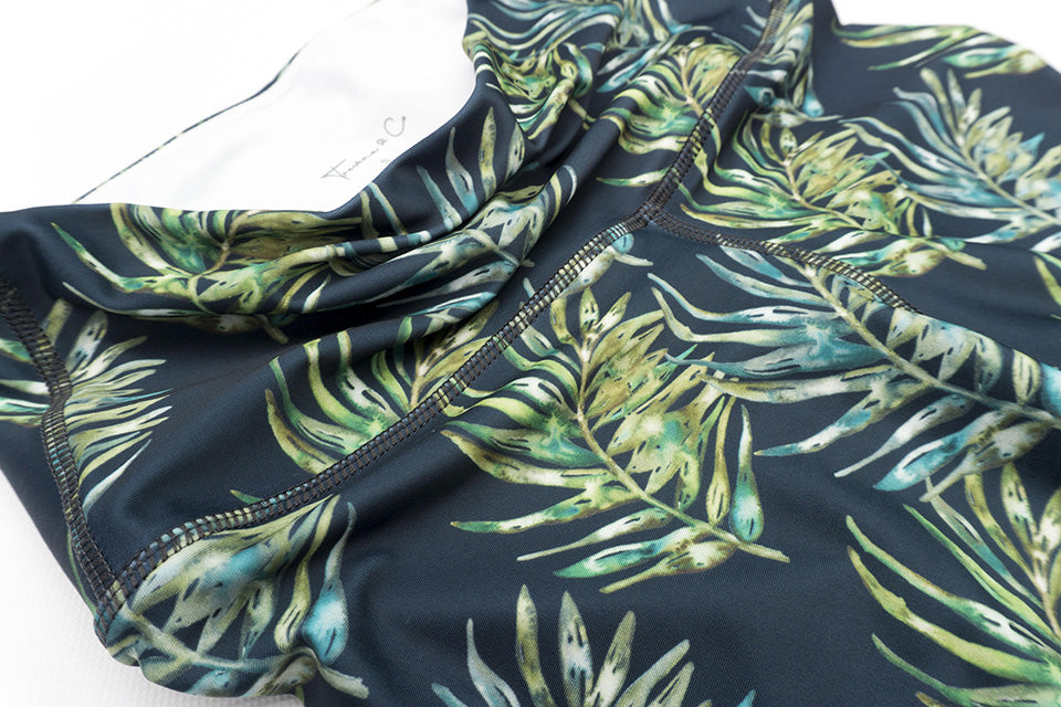 Long Legging - Leaf Watercolour