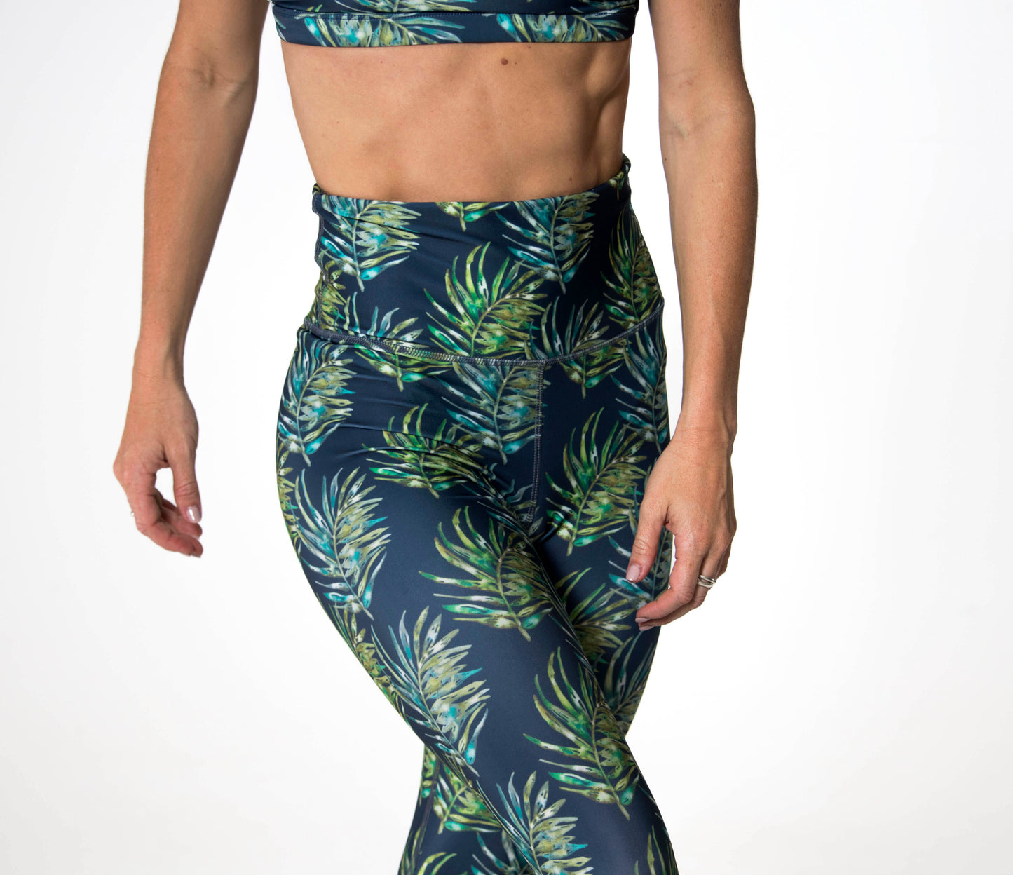 Long Legging - Leaf Watercolour
