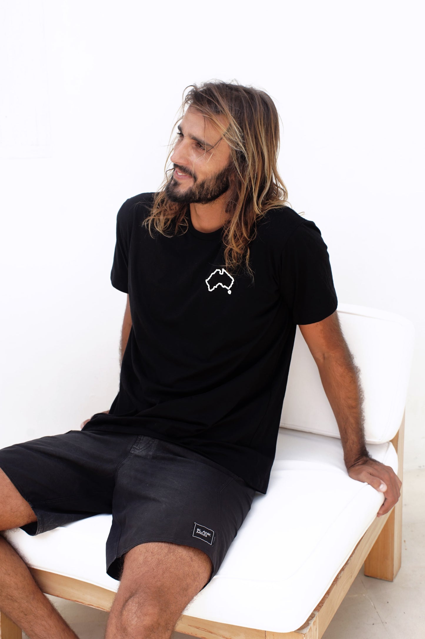 T-Shirt Australia Mandala - Black
