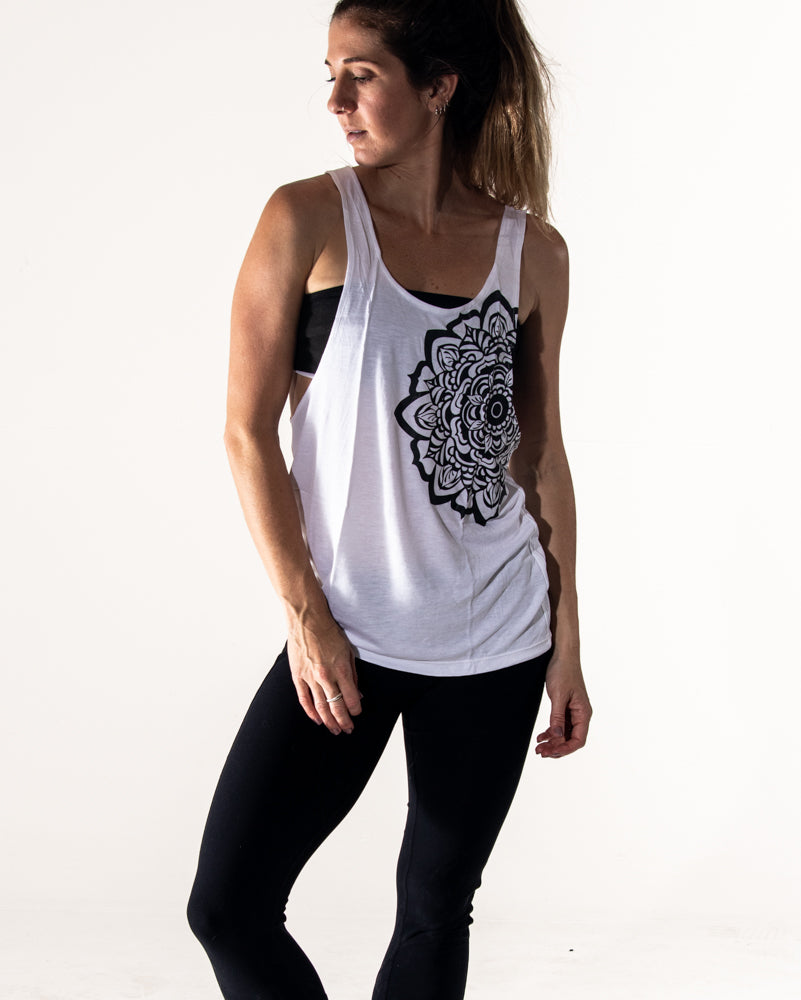 Tank Top Mandala White
