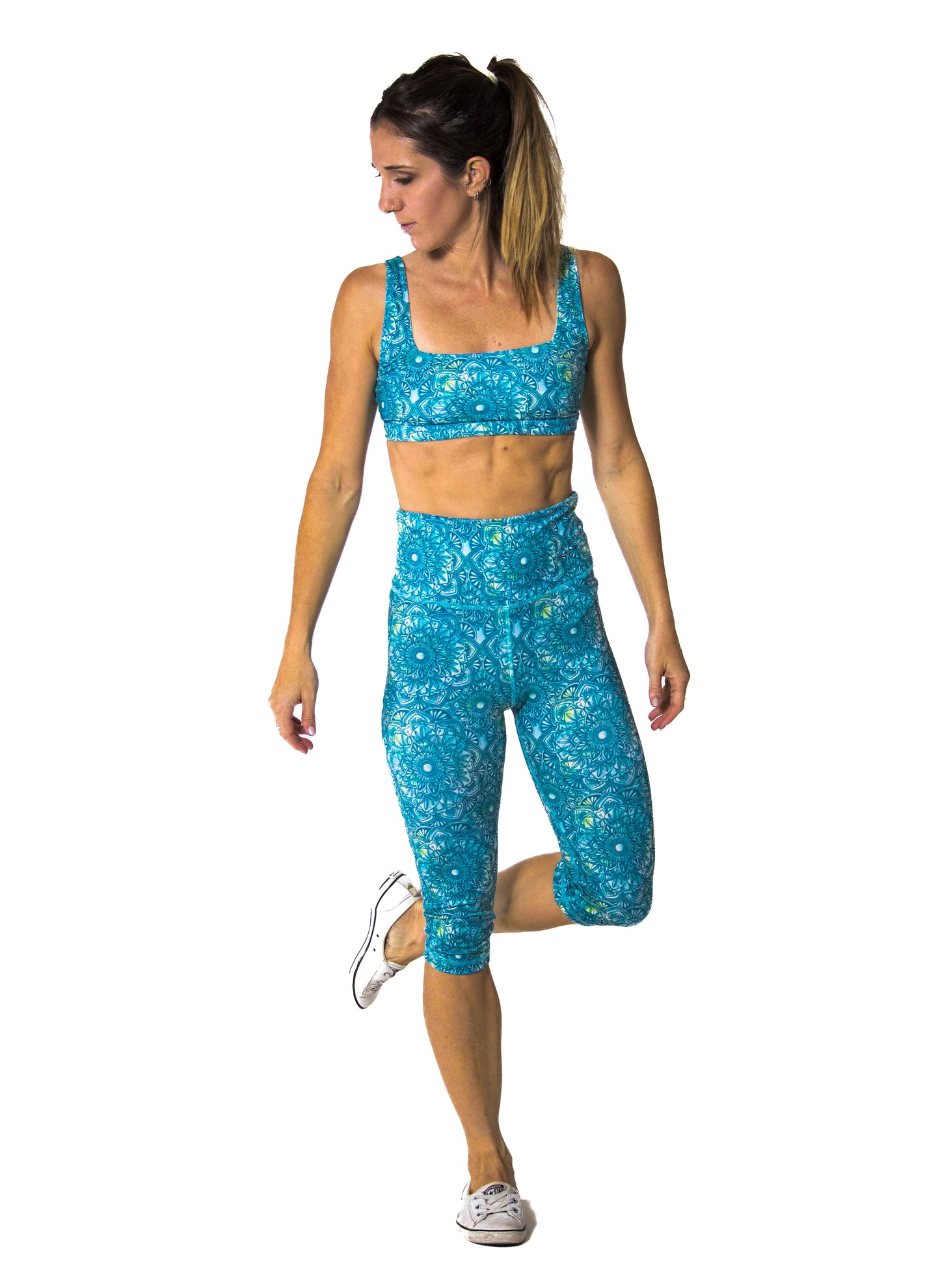 Capri Legging - Mandala Watercolour