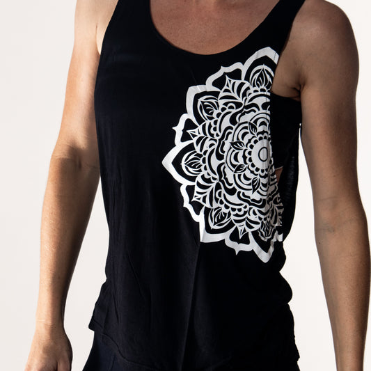 Tank Top Mandala Black