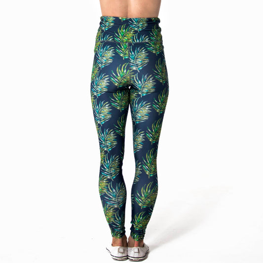 Long Legging - Leaf Watercolour