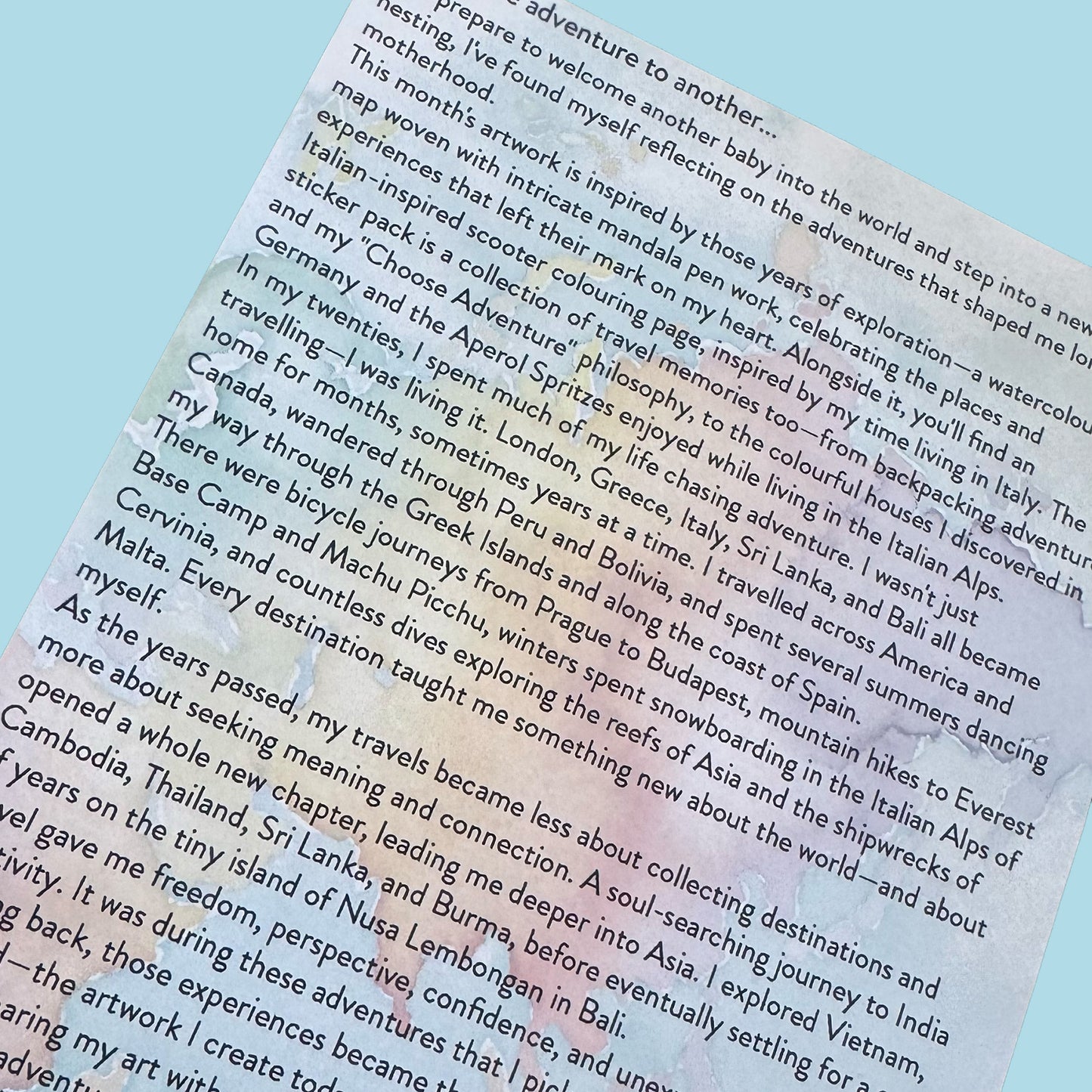 Snail Mail Club JUNE By Trevena - slow art and mindful moments for your letterbox