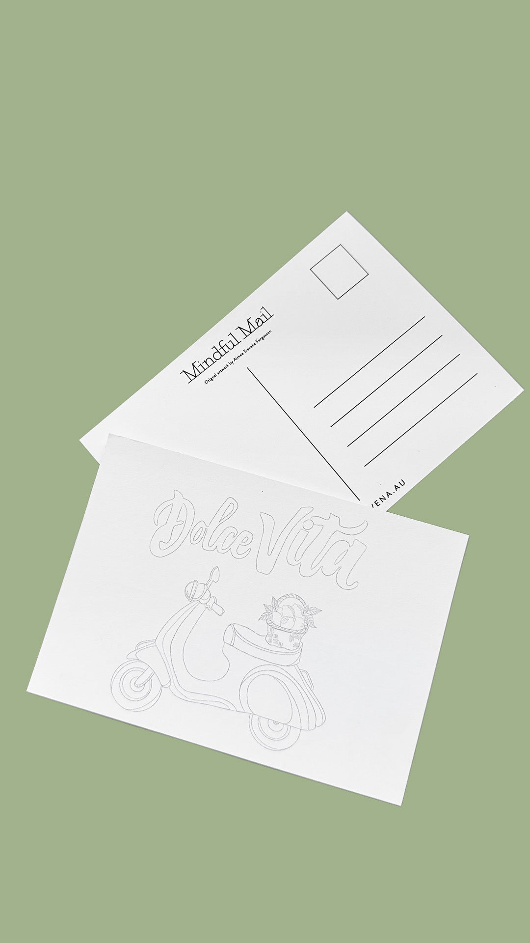Snail Mail Club JUNE By Trevena - slow art and mindful moments for your letterbox