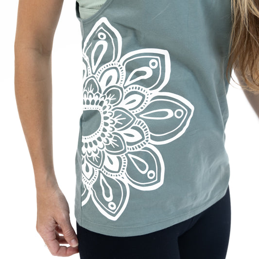Tank Top Mandala - Sage