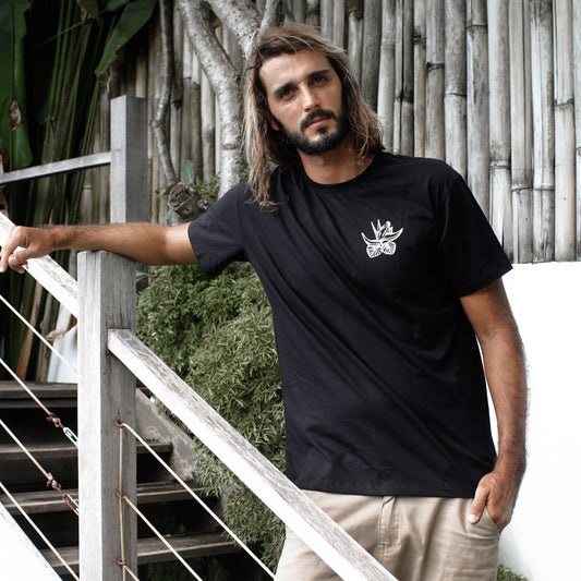 T-Shirt Tropical - Black