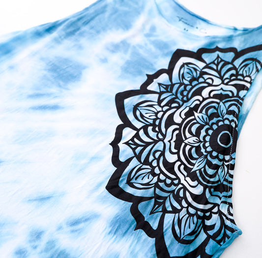 Tank Top Mandala - Tie Dye