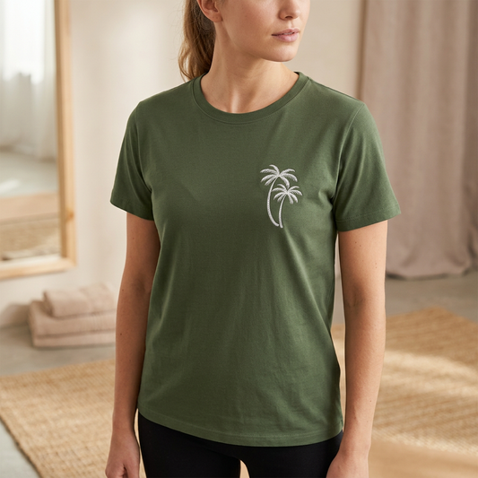 T-Shirt Palm Tree - Green