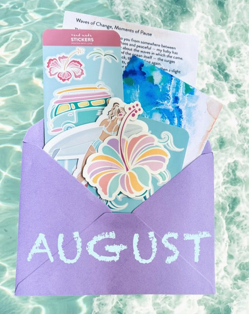Sticker Mail Club SEPTEMBER - illustrations for your letterbox