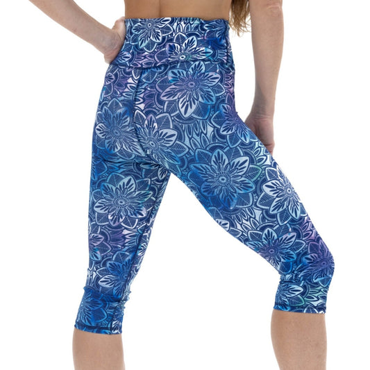Capri Legging- Mandala Midnight
