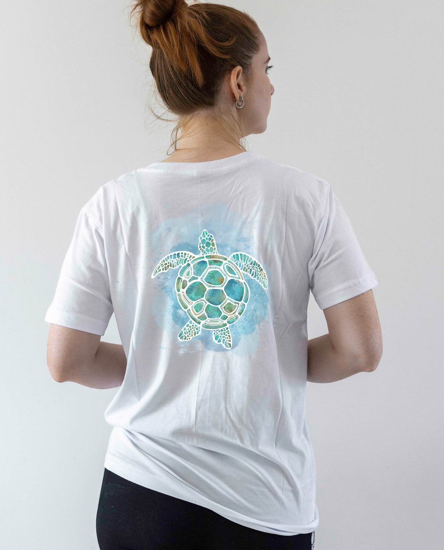 Turtle T-shirts Hand Drawn Graphic Regular Tee - 100% Cotton